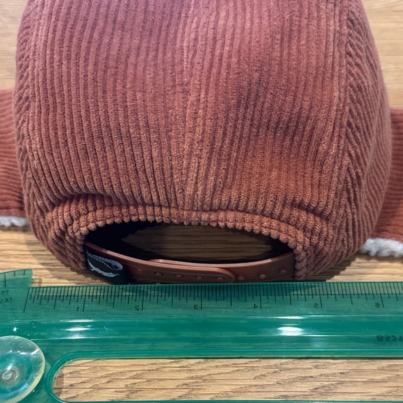 Brown Corduroy Kids Hat - Picture 5 of 6
